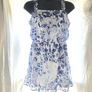 Lovely Floral Mini Sundress EUC